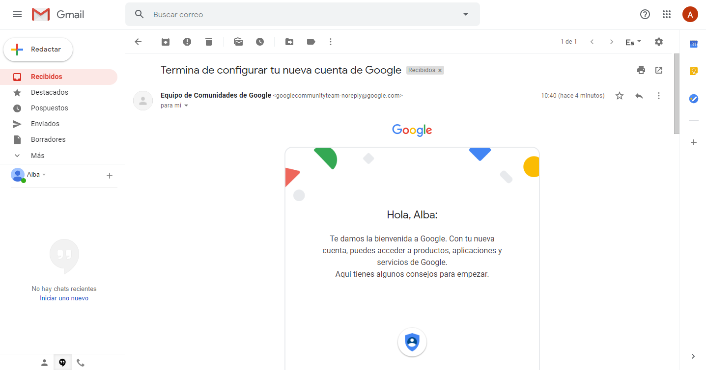 Guía para crear cuenta gmail gratis, el correo electrónico de Google